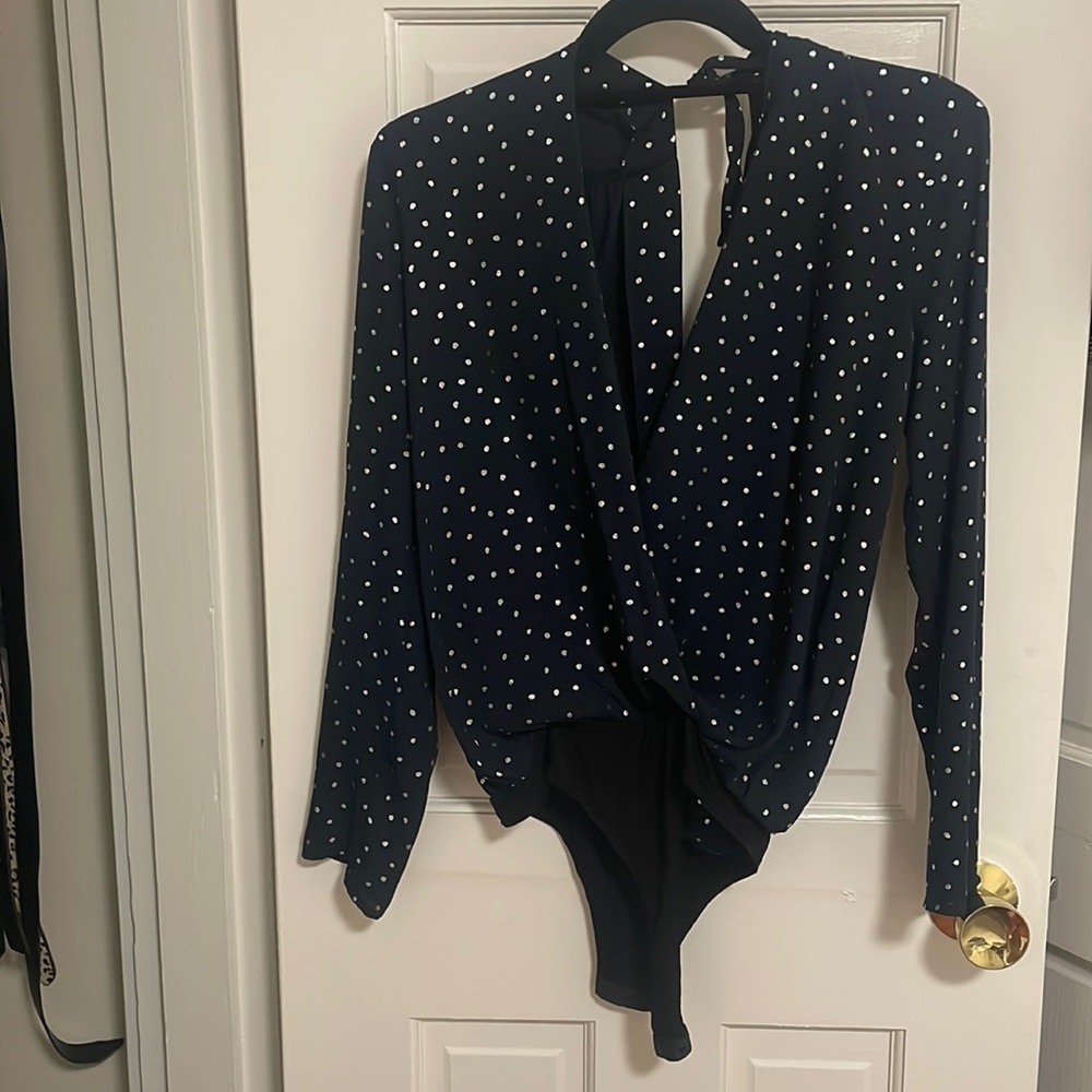 BCBG open back body suit